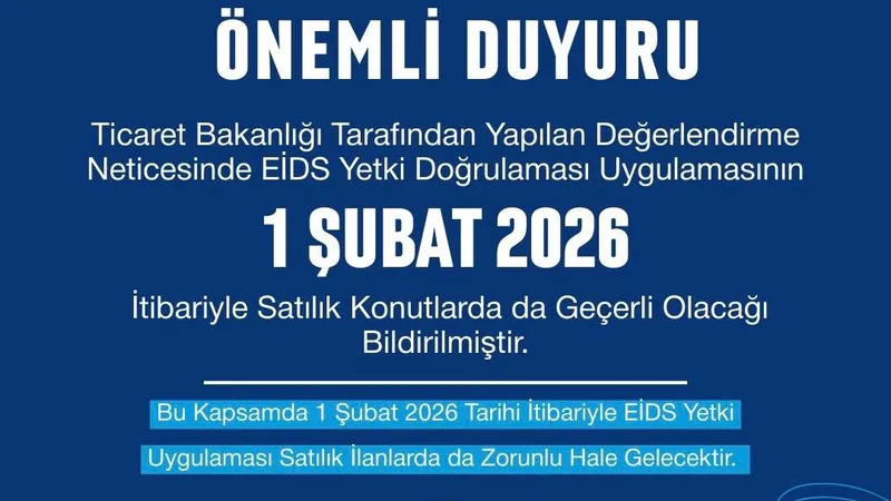 EİDS YETKİ VERME İŞLEMLERİ