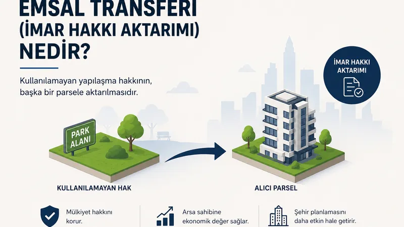 Emsal Transferi (İmar Hakkı Aktarımı) Nedir?