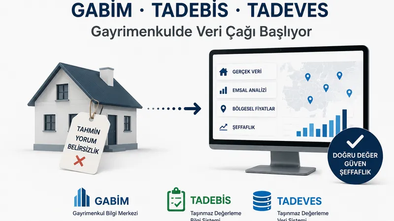 GABİM, TADEBİS ve TADEVES Gayrimenkulü Nasıl Değiştiriyor?