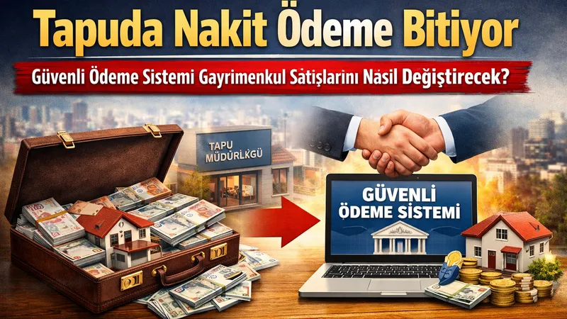 Tapuda Yeni Dönem: Güvenli Ödeme Sistemi 1 Temmuz’da Başlıyor