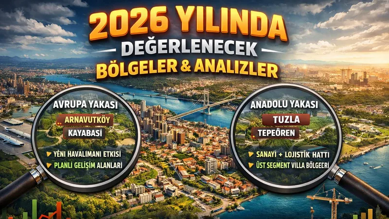 2026 Yılında Değerlenecek Bölgeler ve Analizi