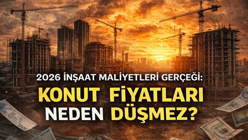 2026 İnşaat Maliyet Endeksi Açıklandı: Konut Fiyatları İçin Geri Dönüş Var