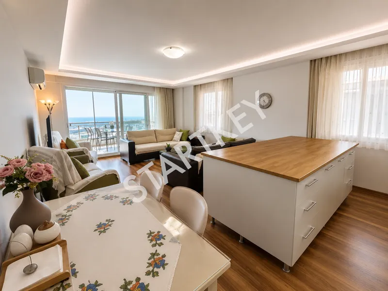 Aydın Kuşadası Satılık Çatı Katı Deniz Manzaralı Daire
