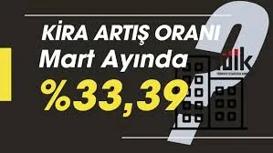 Koşuyolu + Mart 2026 kira artış oranı %33,39