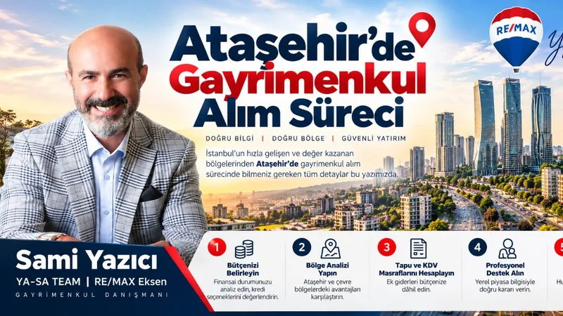Ataşehir'de Gayrimenkul Alım Sürecinde Dikkat Edilmesi Gerekenler