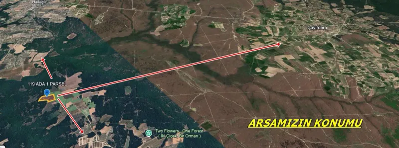SILIVRI ÇAYIRDERE'DE 900 M² ARSA FIRSATI  ÇAP – MUVAFAKATNAMELI