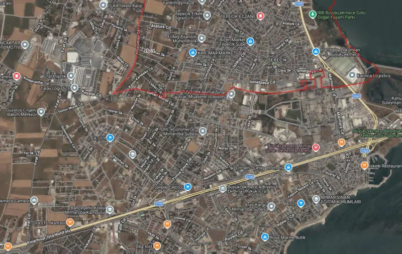 BÜYÜKÇEKMECE TEPECİK'TE 500 M² YATIRIMLIK ARSA | GELİŞEN BÖLGE | YÜKSEK PRİM POTANSİYELİ