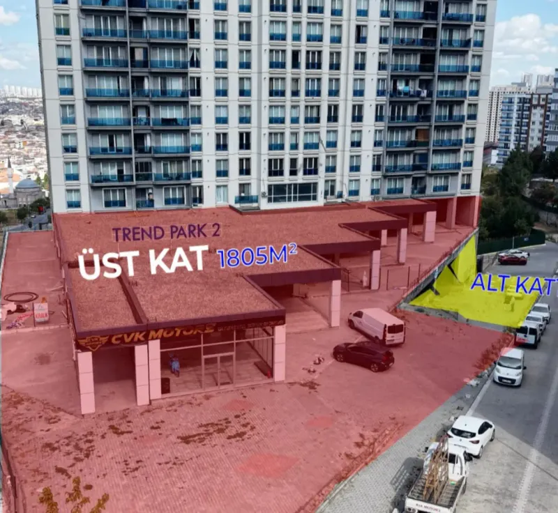 ESENYURT'TA SATILIK 2 KATLI MÜSTAKİL 12 TAPUDAN OLUŞAN DÜKKANLAR