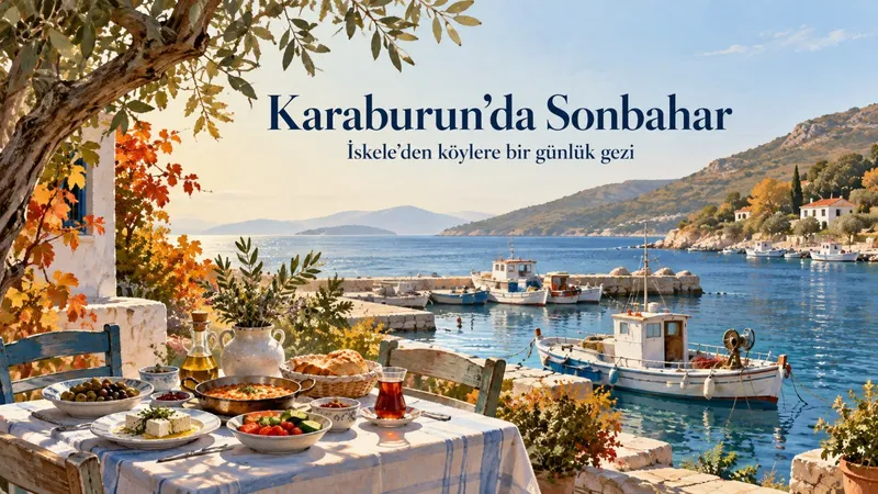 Karaburun’da Sonbahar: İskele’den Köylere Bir Günlük Gezi