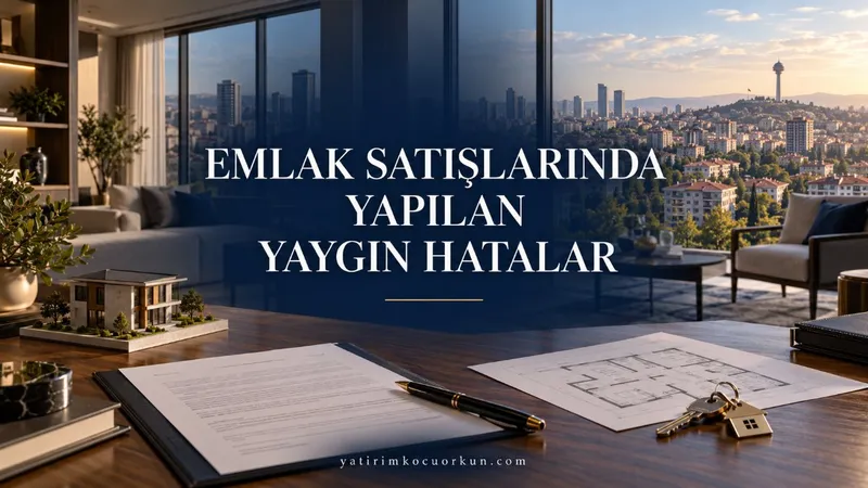 EMLAK SATIŞLARINDA YAPILAN YAYGIN HATALAR
