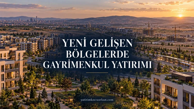 YENİ GELİŞEN BÖLGELERDE GAYRİMENKUL YATIRIMI
