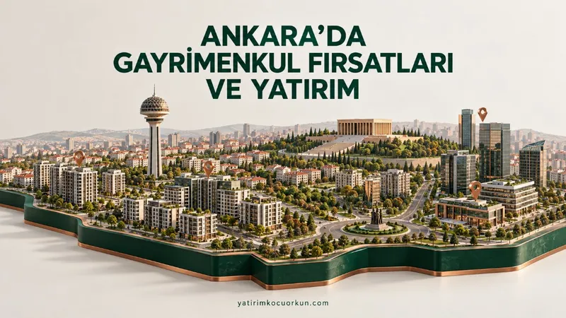 ANKARA'DA GAYRİMENKUL FIRSATLARI VE YATIRIM