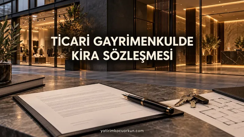TİCARİ GAYRİMENKULDE KİRA SÖZLEŞMESİ