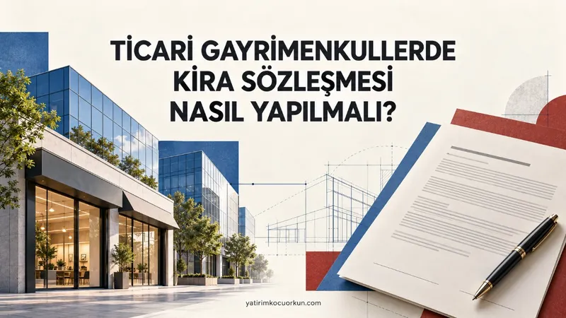 TİCARİ GAYRİMENKULLERDE KİRA SÖZLEŞMESİ NASIL YAPILMALI?