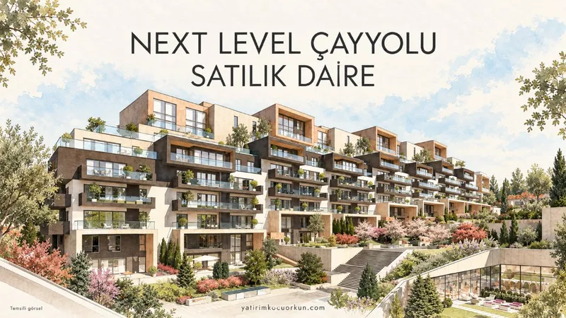 NEXT LEVEL ÇAYYOLU SATILIK DAİRE