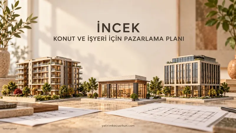 İNCEK: KONUT VE İŞYERİ İÇİN PAZARLAMA PLANI NASIL OLMALI?