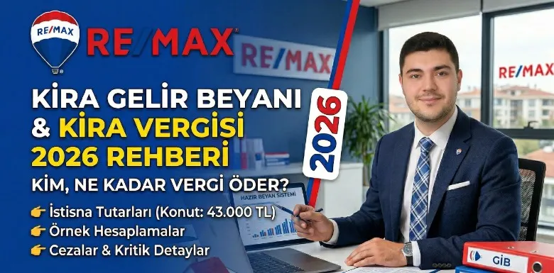 Kira Gelir Beyanı 2026: Kim Ne Kadar Vergi Ödeyecek? (Hesaplama + Örnekler)