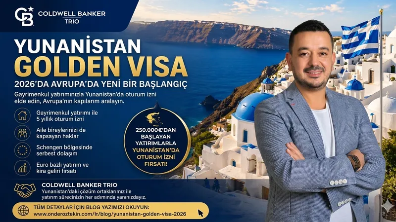 Yunanistan Golden Visa Nedir? 2026’da Gayrimenkul Yatırımı ile Oturum Almak