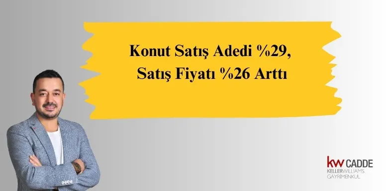 Konut Satış Adedi %29, Satış Fiyatı %26 Arttı