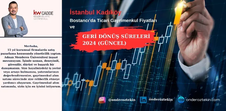 Bostancı’da Satılık Ticari Gayrimenkul Fiyatları ve Geri Dönüş Süreleri