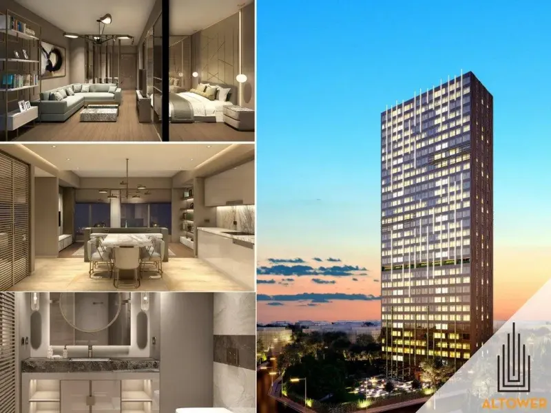 Kadıköy Sahrayıcedit Al Tower Rezidans Kiralık 1+1 Daireler 2