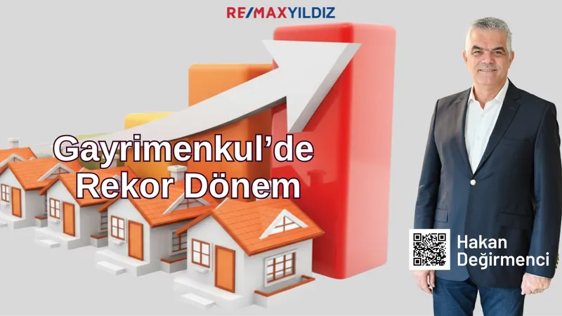 Gayrimenkul Güvenli Liman Olmaya Devam .2,6 Milyon Satışla 2025'in Zirvesi!