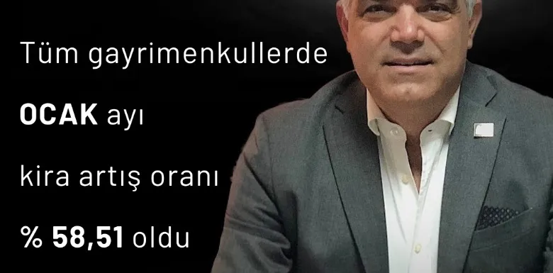 Ocak Ayı Gayrimenkul Kira Artış Oranları