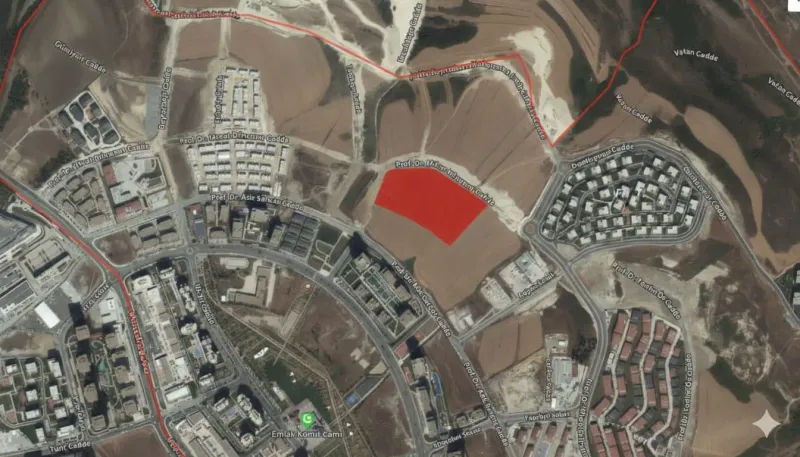 BAHÇEŞEHIR 2. KISIM’DA SATILIK ARSANIN 8.944 M²’LIK HISSESI, KAT KARŞILIĞI SÖZLEŞMESİ YAPILMIŞ